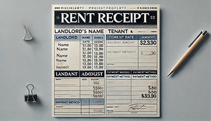 How to Create a Professional Property Rent Receipt Free Temp