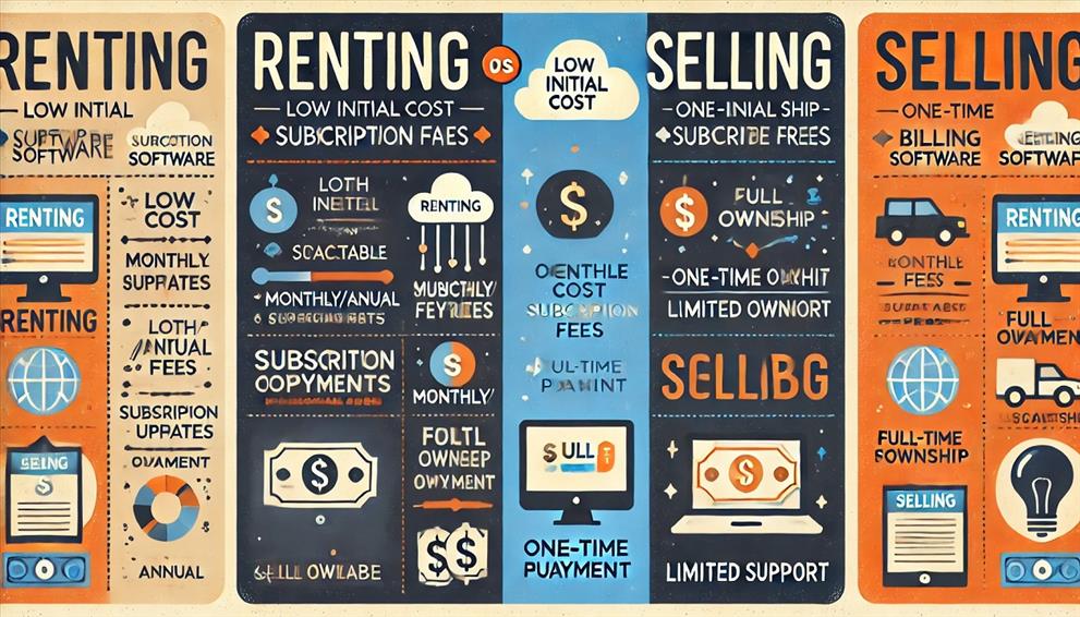 Renting vs Selling Billing Software: Which One is Right for You in Today’s Market?