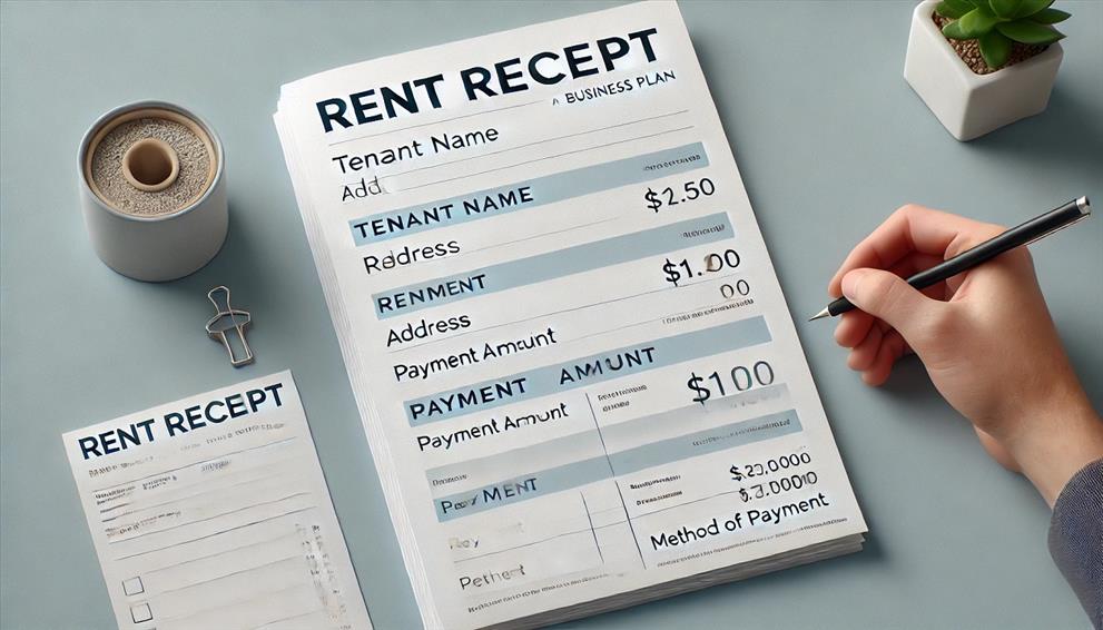 Why you need a Rent Receipts using Rent Invoice business pla