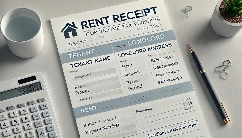 How to Generate Rent Receipts for Income Tax Purposes in PDF